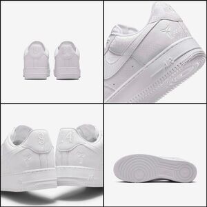 Nike Kobe Bryant Air Force 1 Low "Forever White" Mamba IB0018-100 Size 12 Og All